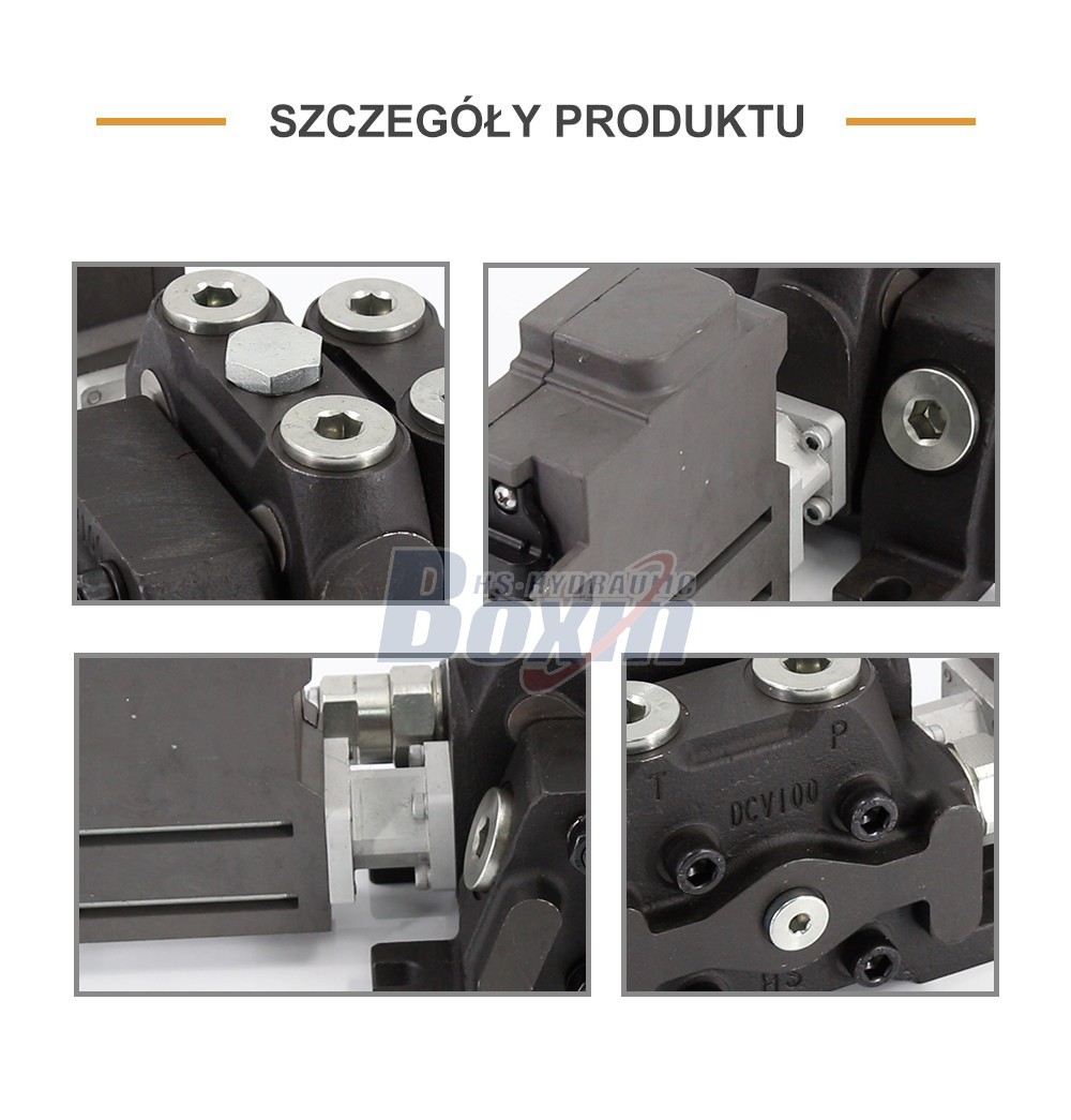 Reliable DCV100EMA-OT 1 Spool Sectional Directional Valve for Mobile and Industrial Hydraulics